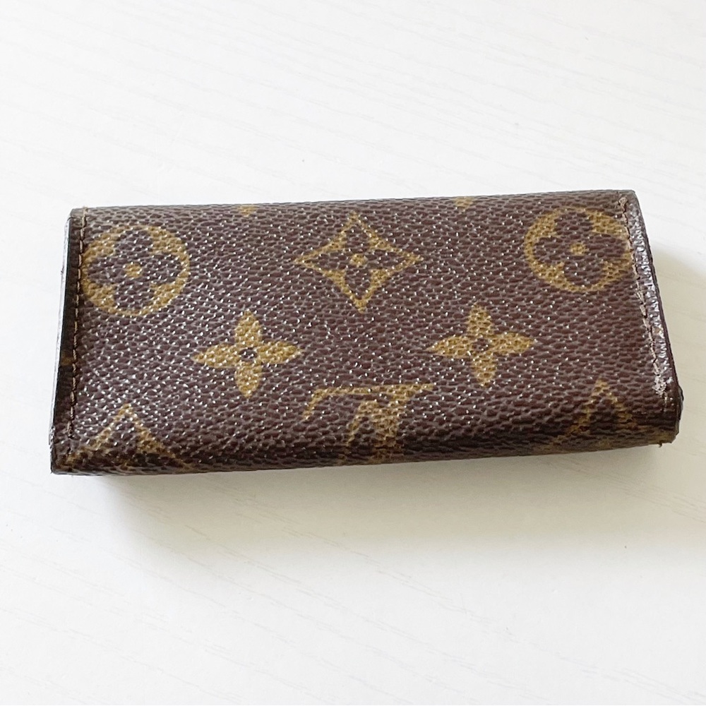 Louis Vuitton brown monogram canvas four key ring wallet - Picture 3 of 11
